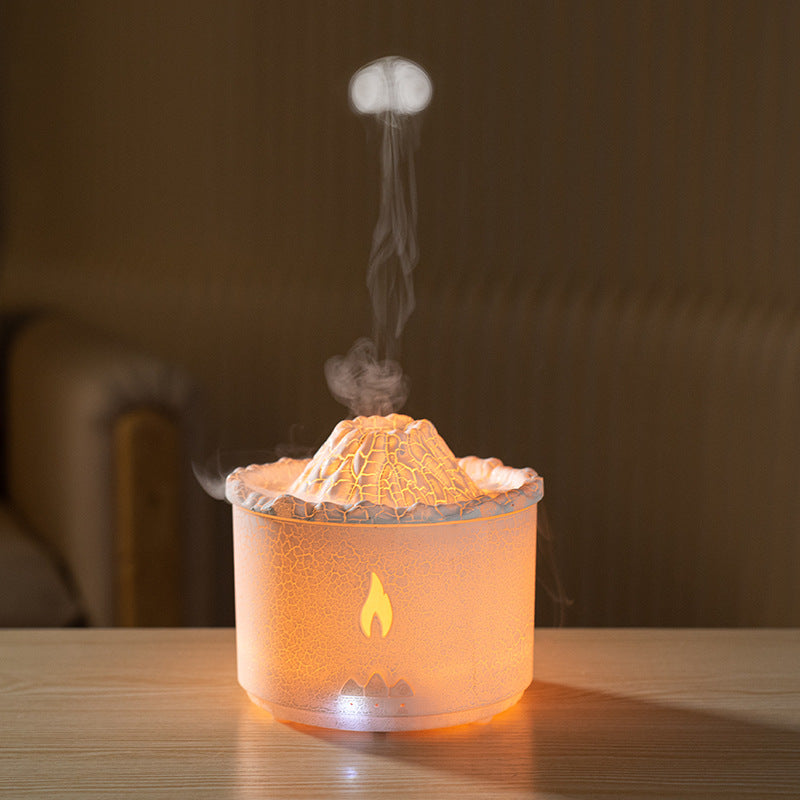 LED Fire Mist Humidifier with Color Changing Light
