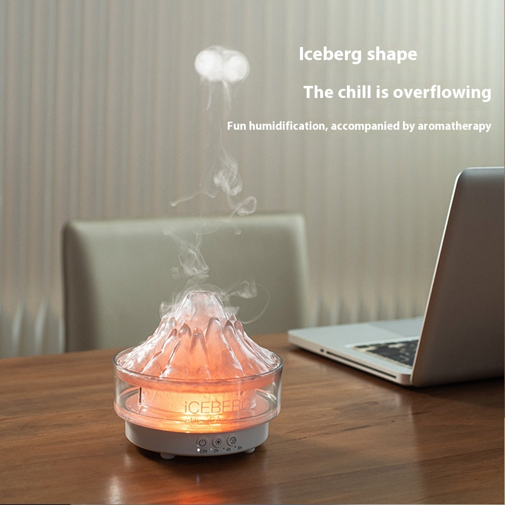 LED Fire Mist Humidifier with Color Changing Light