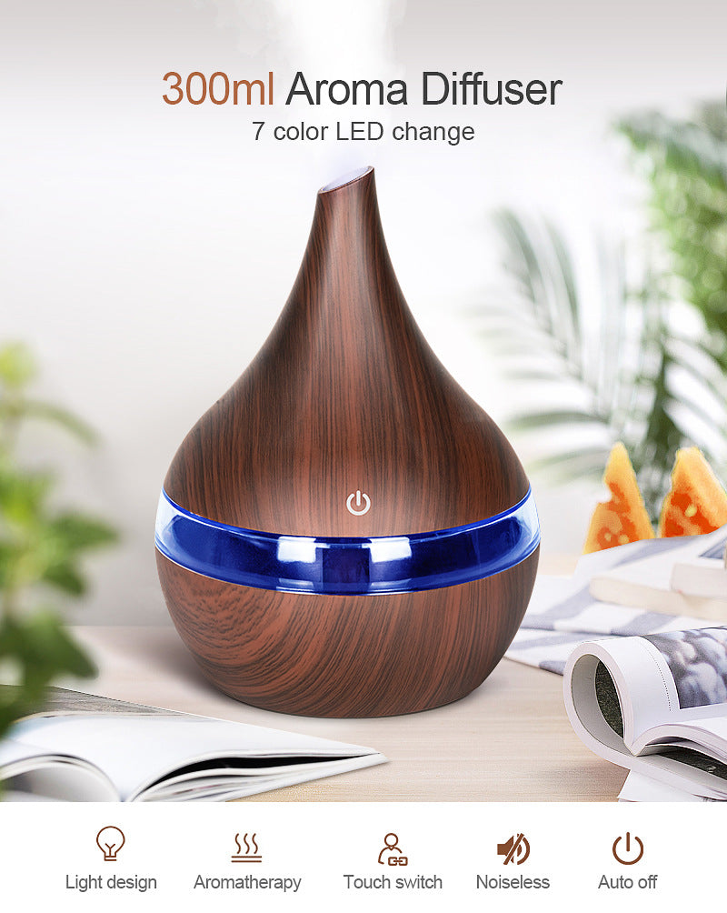 USB Cool Mist Humidifier for Home & Bedroom