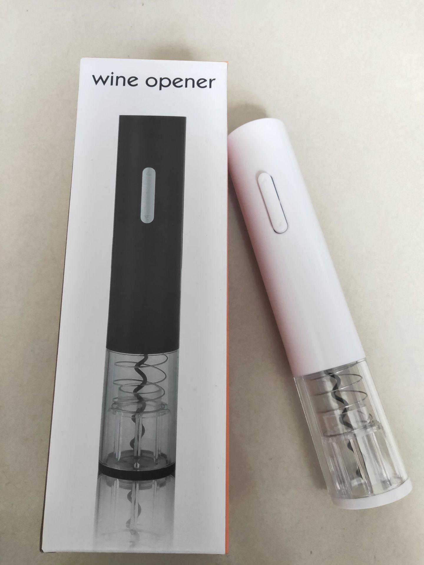 Electric Wine Opener Automatic Corkscrew With Foil Cutter