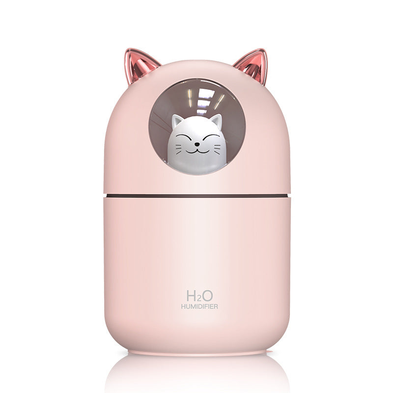 Mini Bear Humidifier Home Silent Spray Rehydrating Creativity