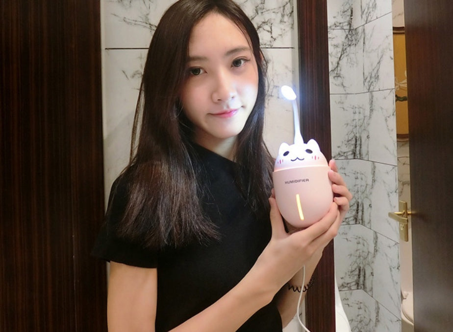 Mini Desktop Air Humidifier for Bedroom & Office