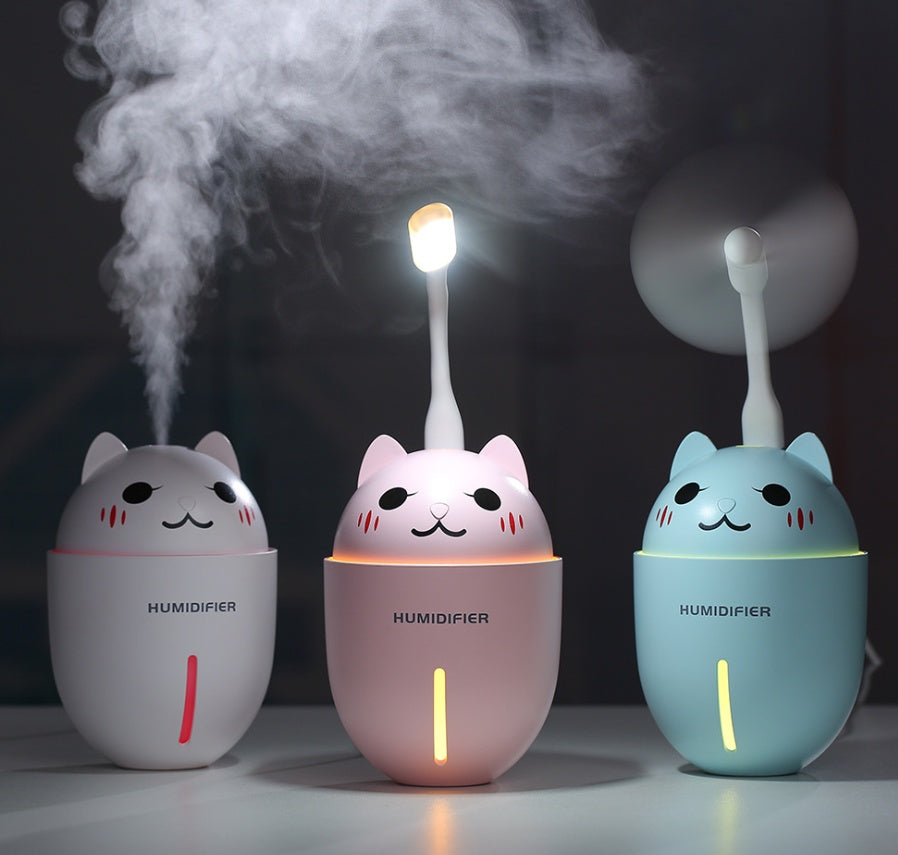 Mini Desktop Air Humidifier for Bedroom & Office