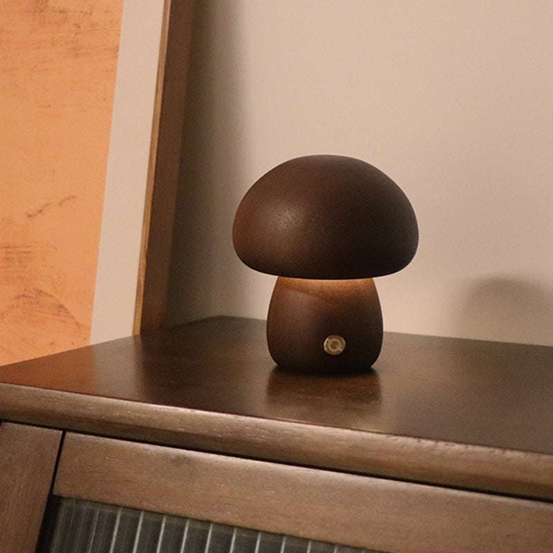 Mushroom LED Night Lamp Bedside Light