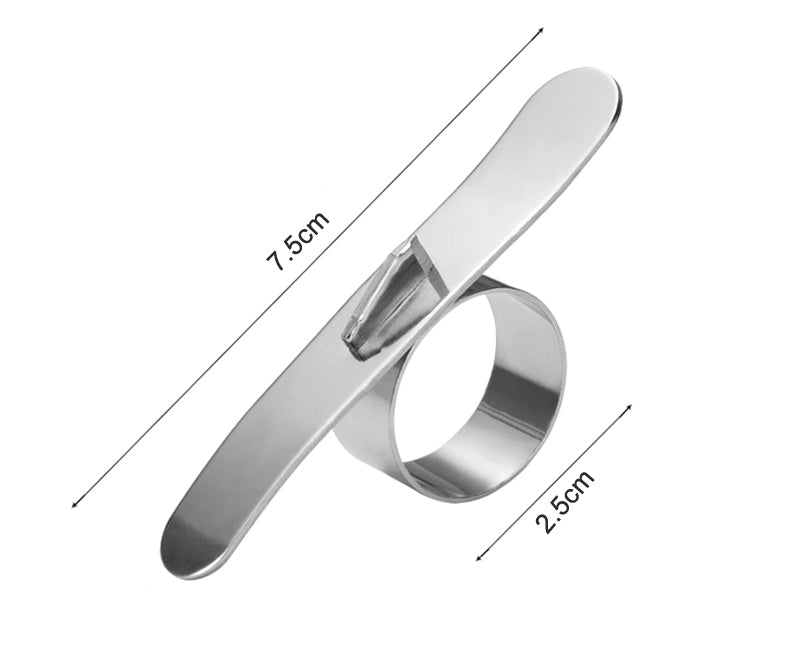 Stainless Steel Peeler Ring Kitchen Gadget