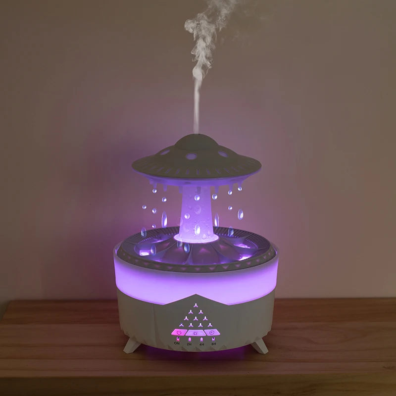 UFO Raindrop Humidifier Aroma Diffuser USB