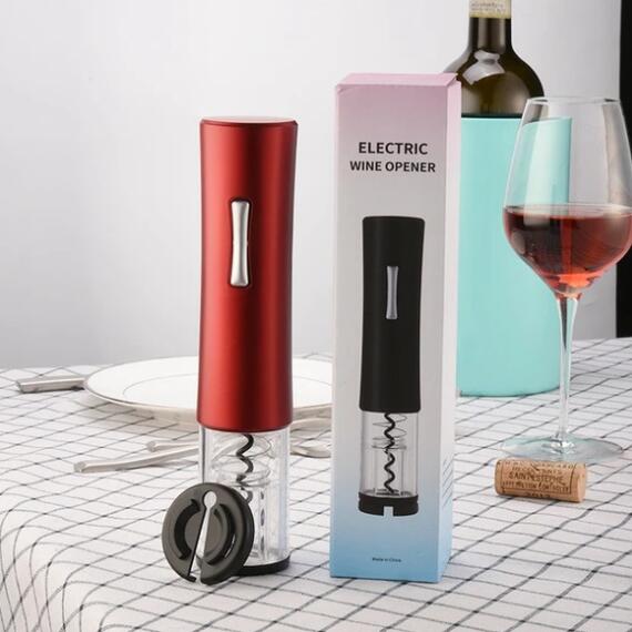 Electric Wine Opener Automatic Corkscrew With Foil Cutter