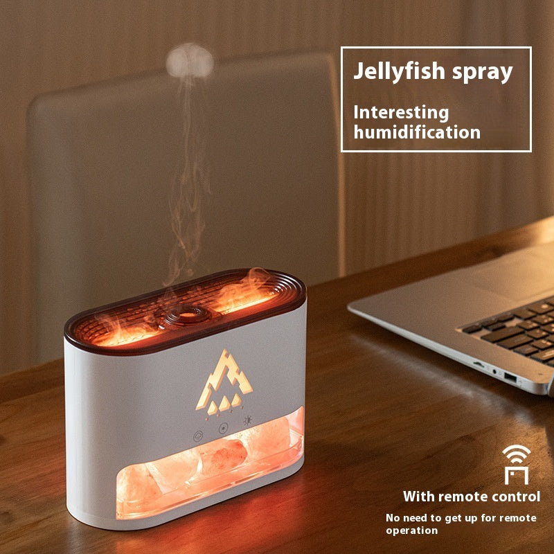 LED Fire Mist Humidifier with Color Changing Light