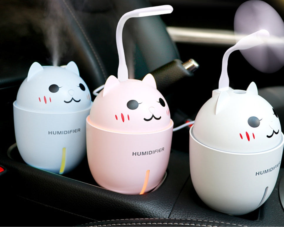 Mini Desktop Air Humidifier for Bedroom & Office