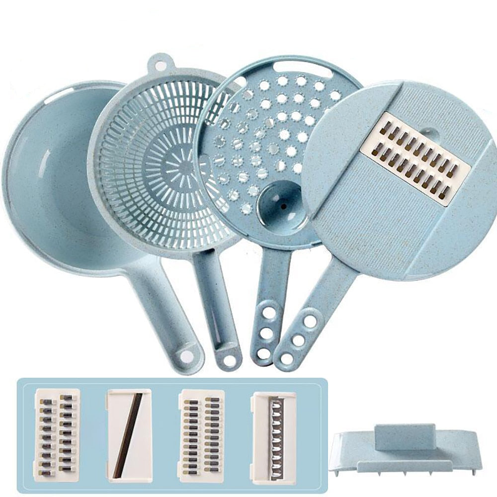 8 in 1 Mandoline Vegetable Slicer Peeler Grater