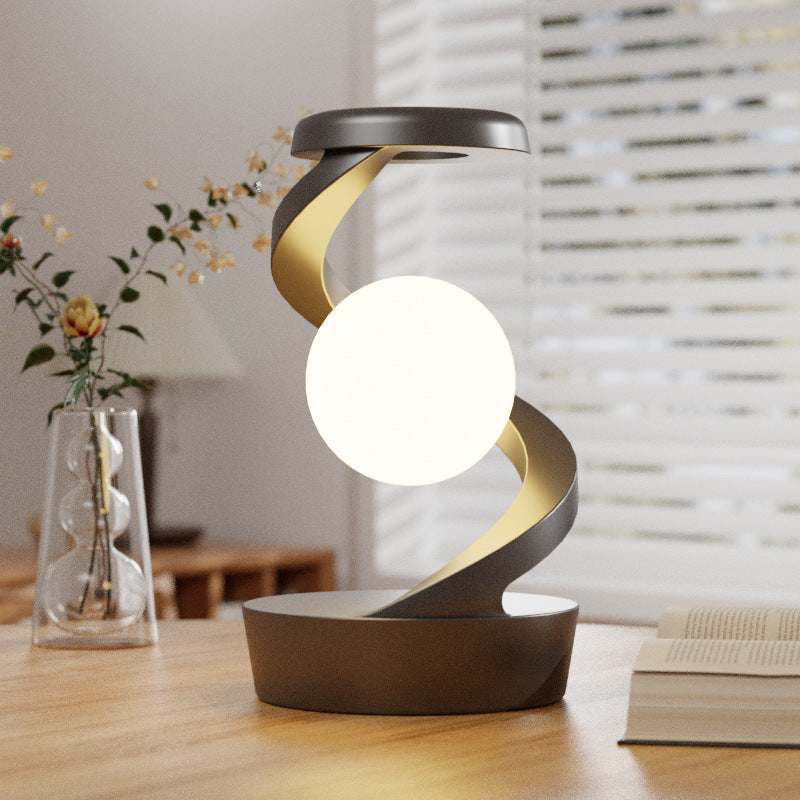 Moon Desk Lamp Wireless Charging Night Light