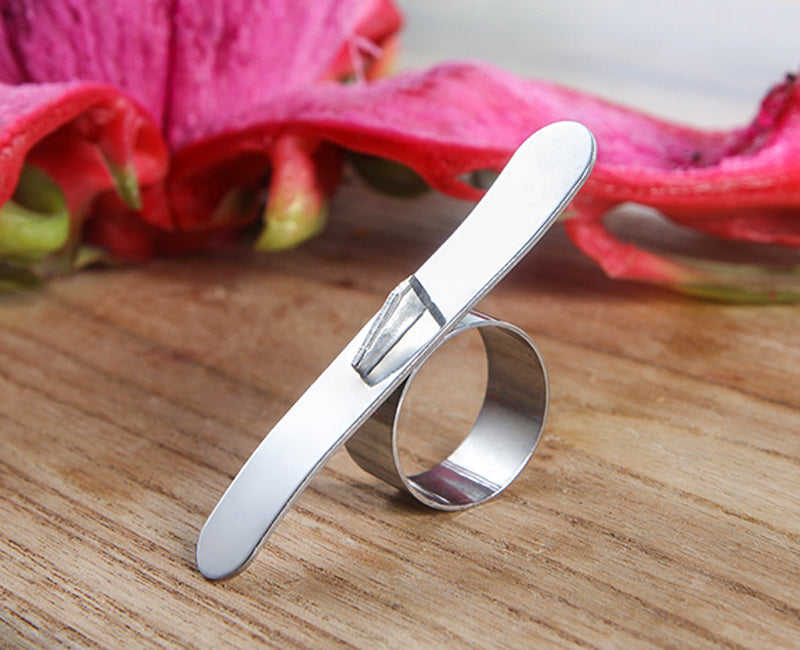 Stainless Steel Peeler Ring Kitchen Gadget