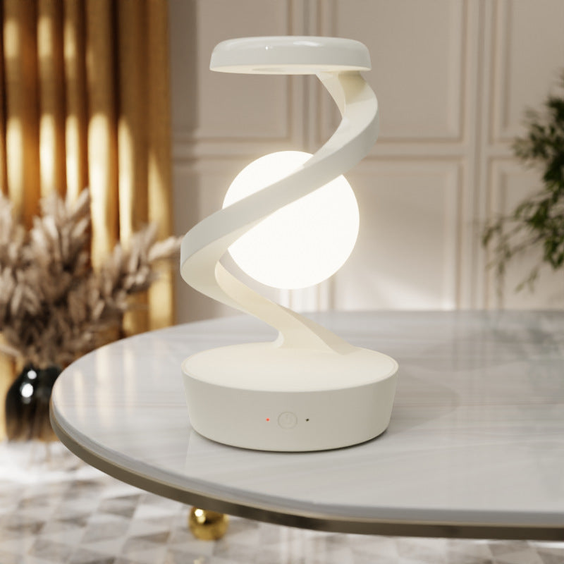 Moon Desk Lamp Wireless Charging Night Light