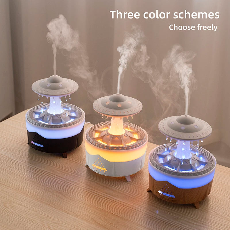 UFO Raindrop Humidifier Aroma Diffuser USB