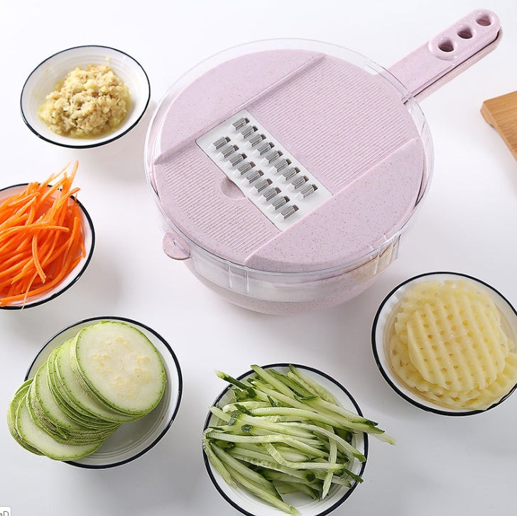 8 in 1 Mandoline Vegetable Slicer Peeler Grater