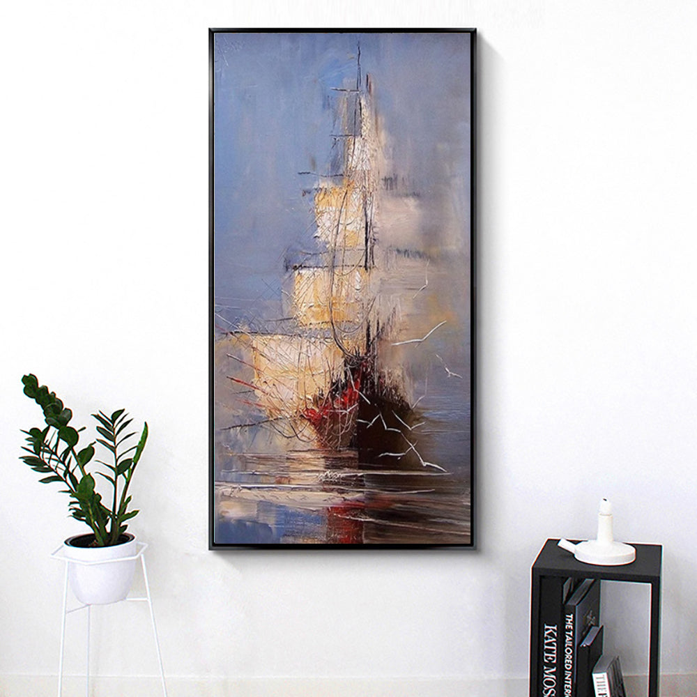 Pirate Ship Canvas Nautical Wall Art
