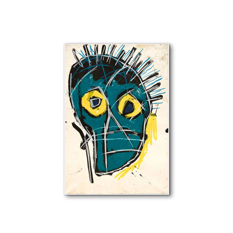 Abstract Graffiti Frameless Canvas Decorative Wall Art