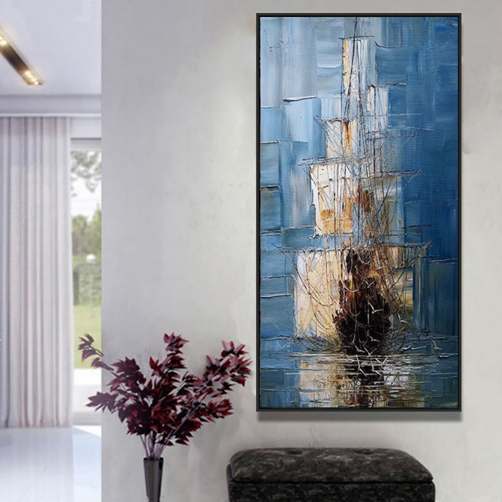 Pirate Ship Canvas Nautical Wall Art