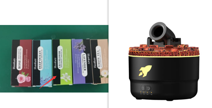 Portable LED Mist Humidifier for Bedroom Ambience