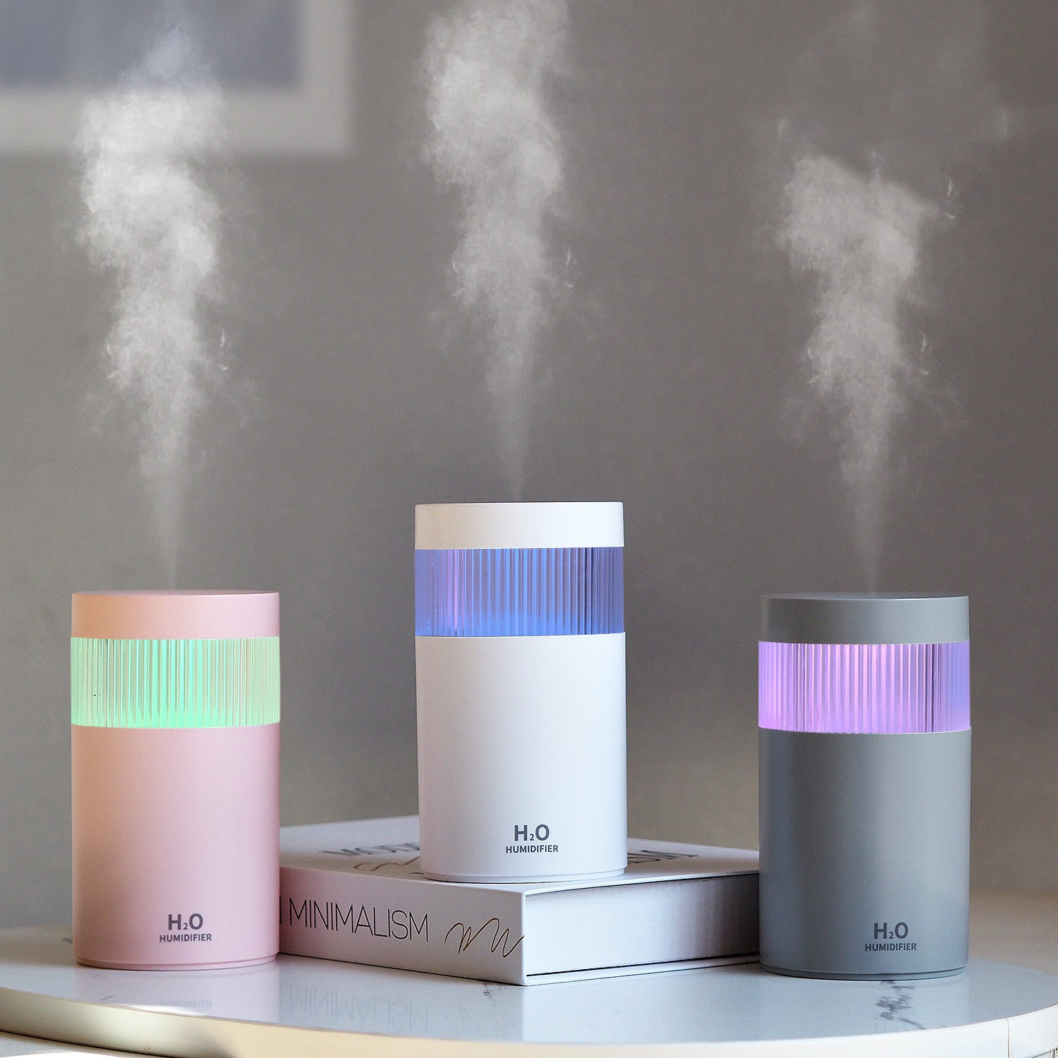 Portable Cool Mist Air Humidifier for Home, Office & Car