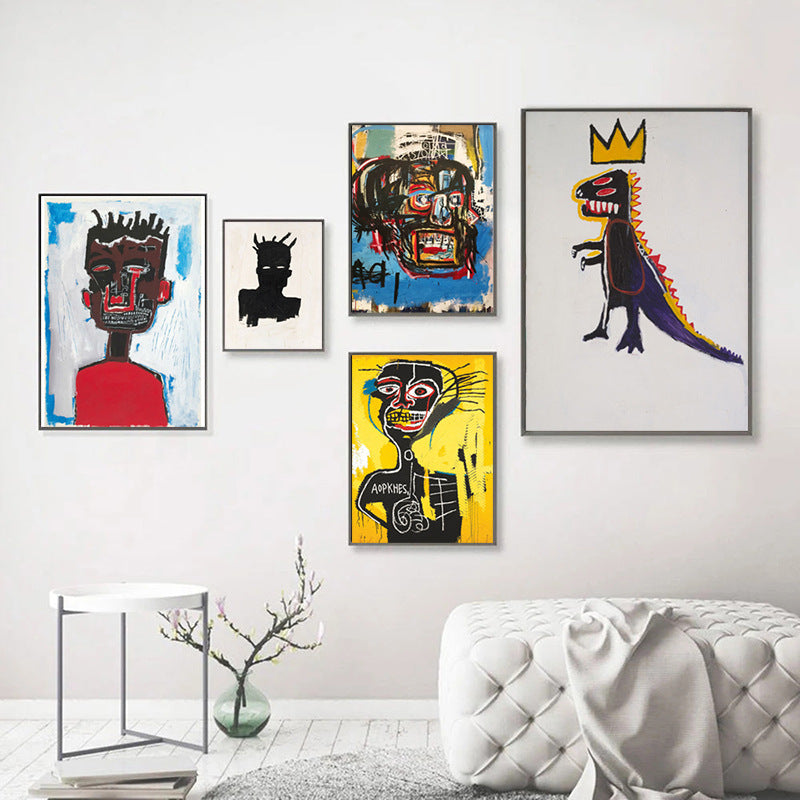 Abstract Graffiti Frameless Canvas Decorative Wall Art