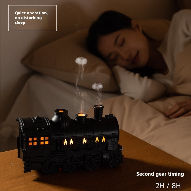 LED Fire Mist Humidifier with Color Changing Light