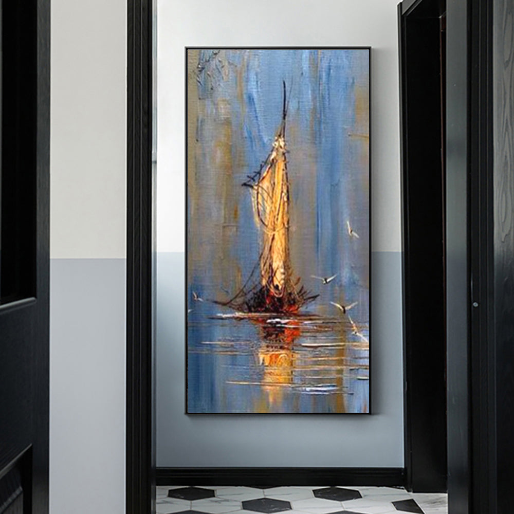 Pirate Ship Canvas Nautical Wall Art