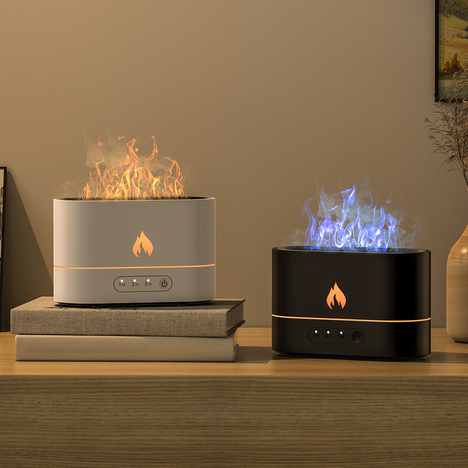 LED Bedroom Diffuser with Soft Night Light