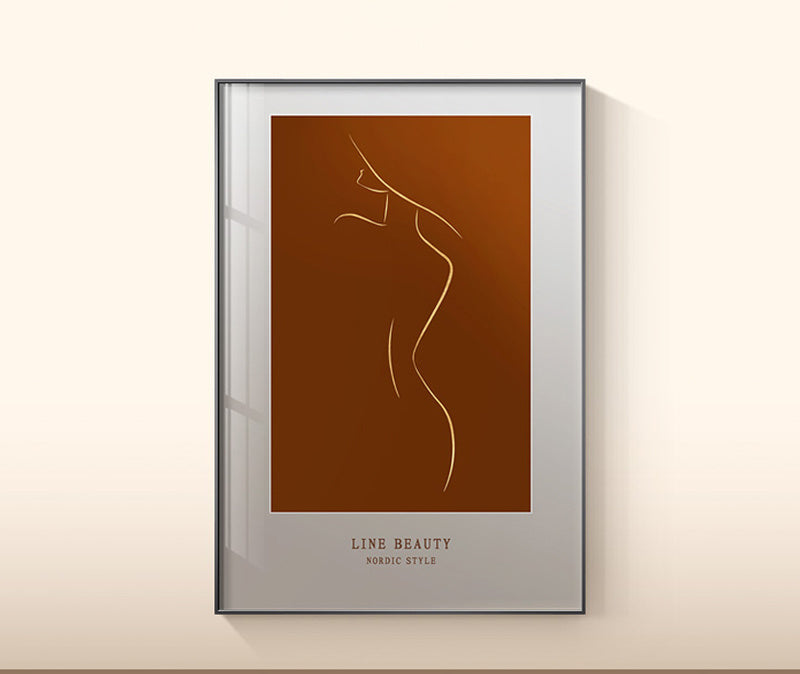 Leaf Wall Art Canvas Botanical Home Decor