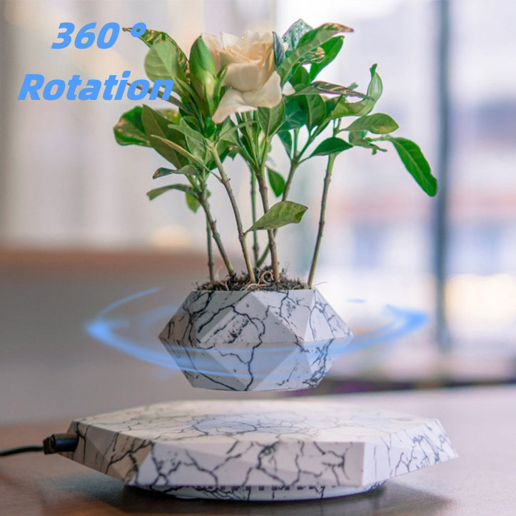 Levitating Plant Pot – Floating Magnetic Planter
