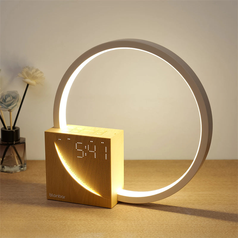Touch Bedside Lamp Alarm Nature Sounds