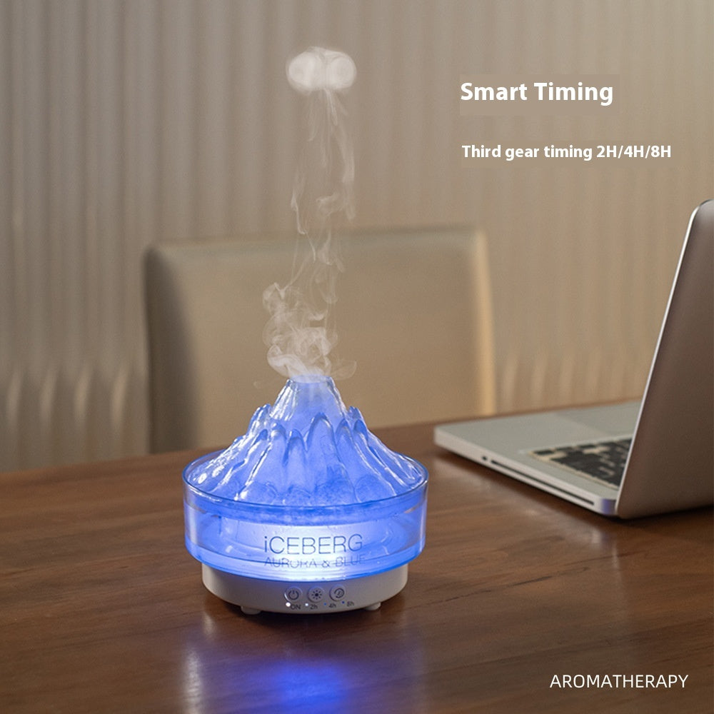 LED Fire Mist Humidifier with Color Changing Light