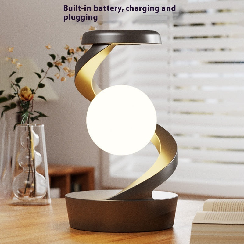 Moon Desk Lamp Wireless Charging Night Light