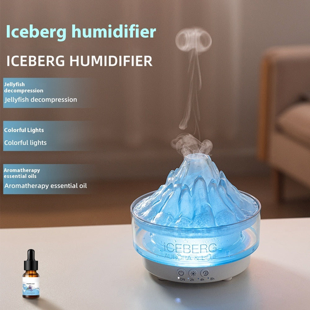 LED Fire Mist Humidifier with Color Changing Light