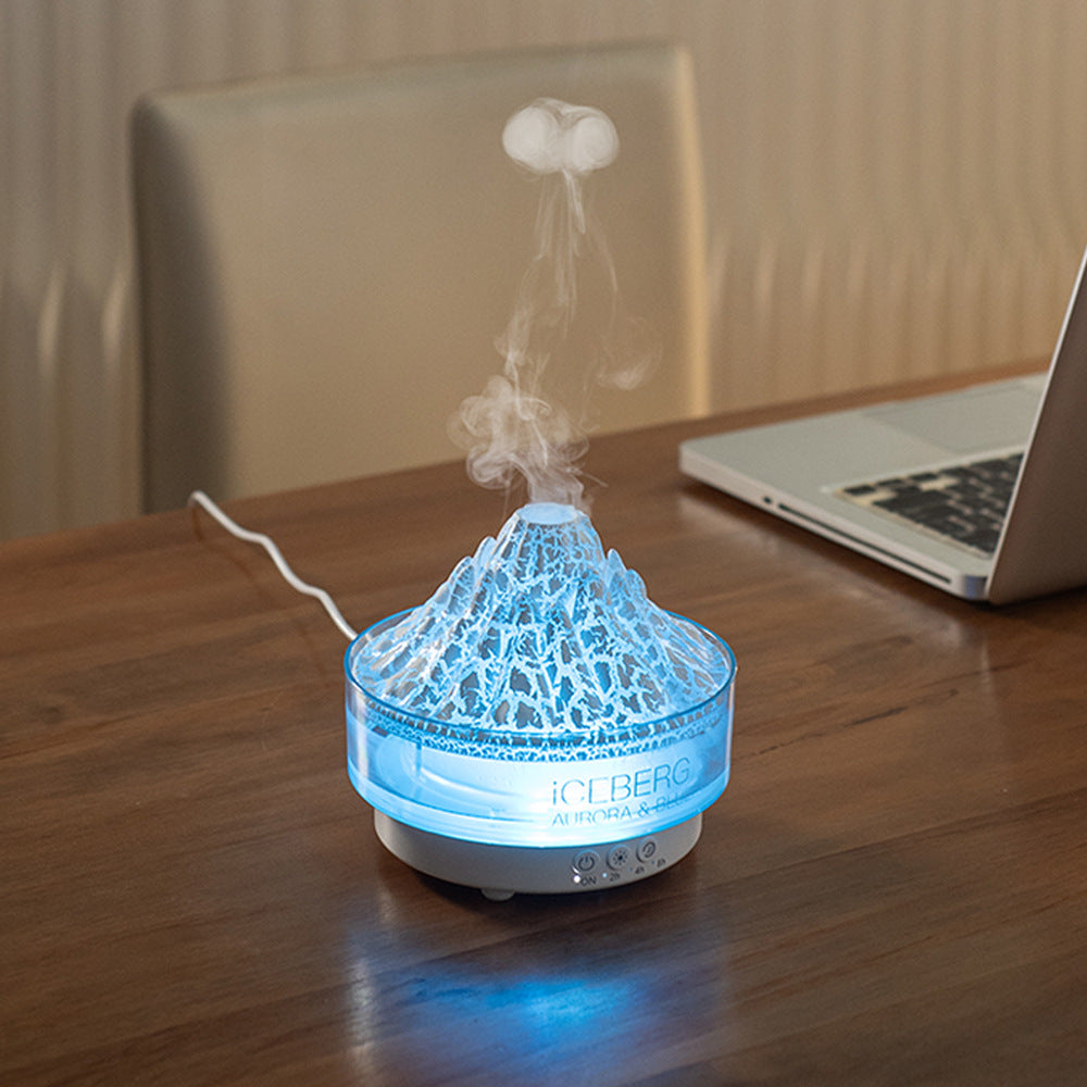 LED Fire Mist Humidifier with Color Changing Light