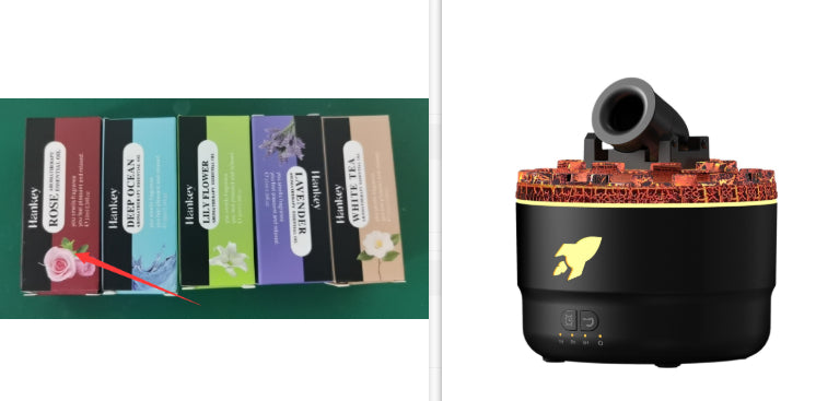 Portable LED Mist Humidifier for Bedroom Ambience