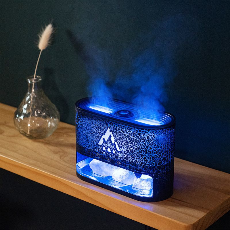 LED Fire Mist Humidifier with Color Changing Light