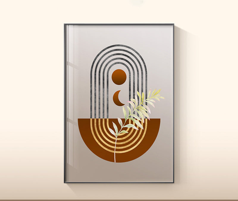 Leaf Wall Art Canvas Botanical Home Decor