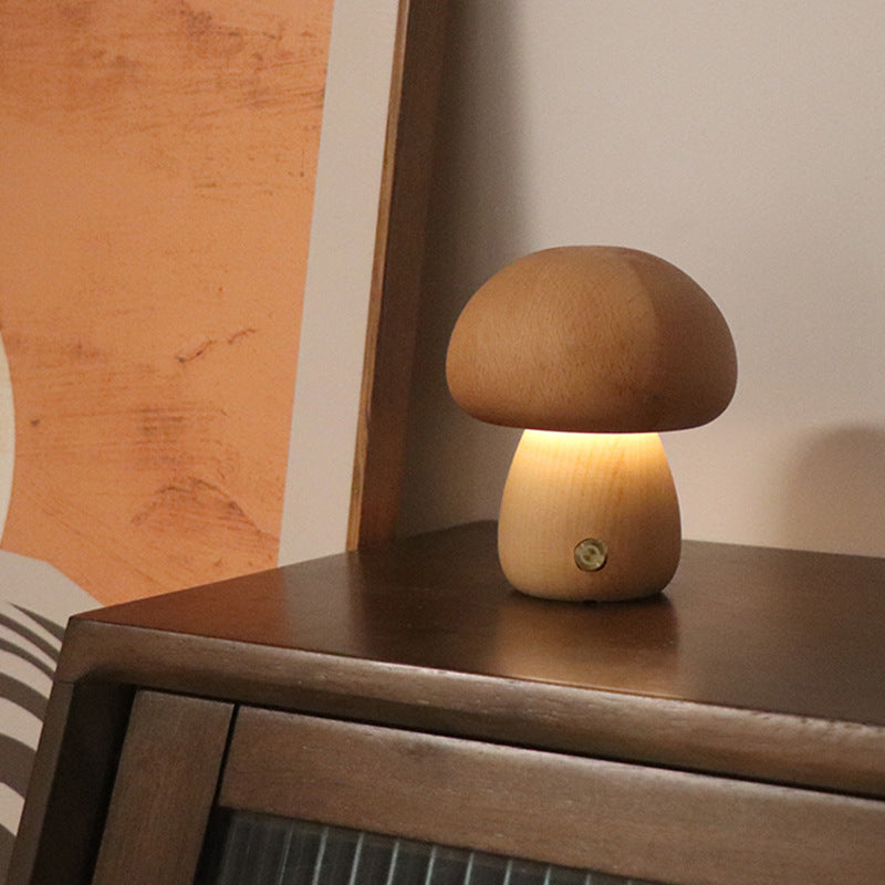 Mushroom LED Night Lamp Bedside Light