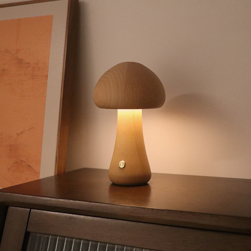 Mushroom LED Night Lamp Bedside Light