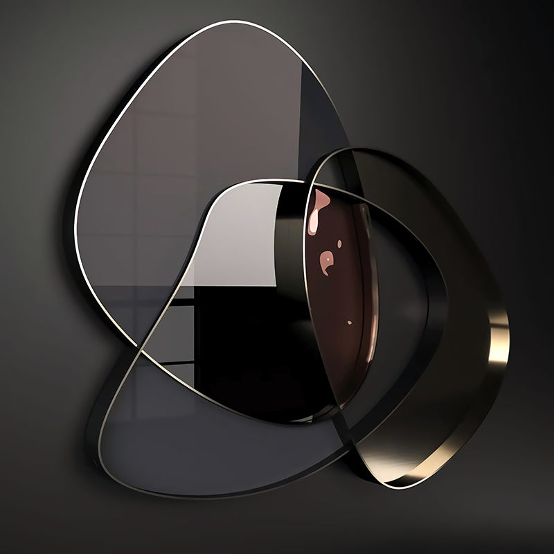 Modern Abstract 3D Metal Wall Art Canvas